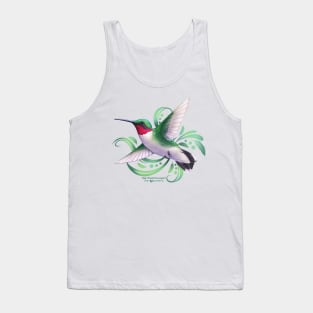 Ruby Throated Hummingbird Tank Top